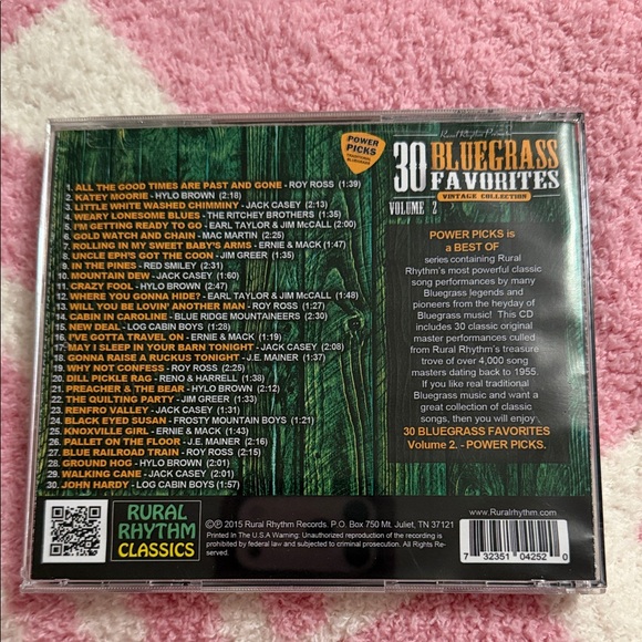 30 Bluegrass Favorites CD - Picture 2 of 7